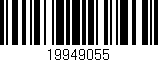 Código de barras (EAN, GTIN, SKU, ISBN): '19949055'