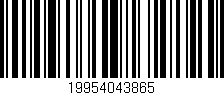 Código de barras (EAN, GTIN, SKU, ISBN): '19954043865'