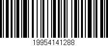 Código de barras (EAN, GTIN, SKU, ISBN): '19954141288'