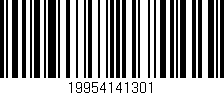 Código de barras (EAN, GTIN, SKU, ISBN): '19954141301'