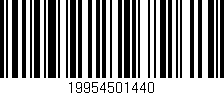 Código de barras (EAN, GTIN, SKU, ISBN): '19954501440'