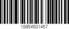 Código de barras (EAN, GTIN, SKU, ISBN): '19954501457'
