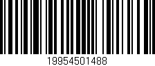 Código de barras (EAN, GTIN, SKU, ISBN): '19954501488'