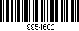 Código de barras (EAN, GTIN, SKU, ISBN): '19954682'