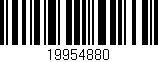 Código de barras (EAN, GTIN, SKU, ISBN): '19954880'