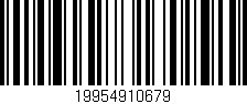 Código de barras (EAN, GTIN, SKU, ISBN): '19954910679'