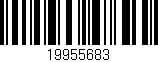 Código de barras (EAN, GTIN, SKU, ISBN): '19955683'