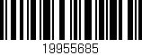 Código de barras (EAN, GTIN, SKU, ISBN): '19955685'