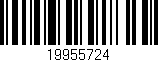Código de barras (EAN, GTIN, SKU, ISBN): '19955724'