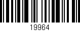 Código de barras (EAN, GTIN, SKU, ISBN): '19964'