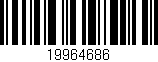 Código de barras (EAN, GTIN, SKU, ISBN): '19964686'