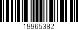Código de barras (EAN, GTIN, SKU, ISBN): '19965382'