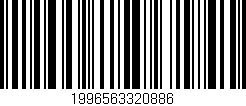 Código de barras (EAN, GTIN, SKU, ISBN): '1996563320886'