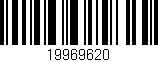 Código de barras (EAN, GTIN, SKU, ISBN): '19969620'