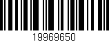Código de barras (EAN, GTIN, SKU, ISBN): '19969650'