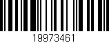 Código de barras (EAN, GTIN, SKU, ISBN): '19973461'