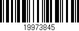 Código de barras (EAN, GTIN, SKU, ISBN): '19973845'