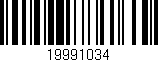 Código de barras (EAN, GTIN, SKU, ISBN): '19991034'