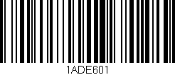 Código de barras (EAN, GTIN, SKU, ISBN): '1ADE601'