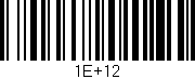 Código de barras (EAN, GTIN, SKU, ISBN): '1E+12'