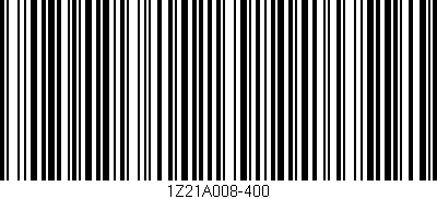 Código de barras (EAN, GTIN, SKU, ISBN): '1Z21A008-400'