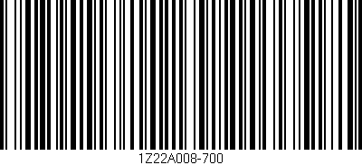 Código de barras (EAN, GTIN, SKU, ISBN): '1Z22A008-700'
