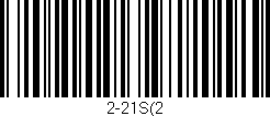 Código de barras (EAN, GTIN, SKU, ISBN): '2-21S(2'