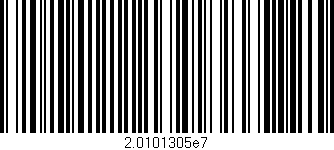 Código de barras (EAN, GTIN, SKU, ISBN): '2.0101305e7'