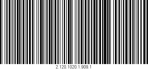 Código de barras (EAN, GTIN, SKU, ISBN): '2.120.1020.1.909.1'