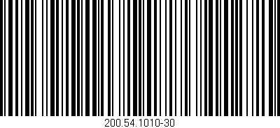 Código de barras (EAN, GTIN, SKU, ISBN): '200.54.1010-30'