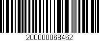 Código de barras (EAN, GTIN, SKU, ISBN): '200000068462'