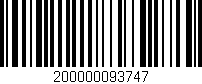 Código de barras (EAN, GTIN, SKU, ISBN): '200000093747'