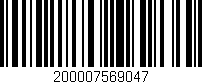 Código de barras (EAN, GTIN, SKU, ISBN): '200007569047'