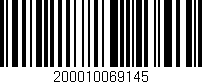 Código de barras (EAN, GTIN, SKU, ISBN): '200010069145'
