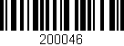 Código de barras (EAN, GTIN, SKU, ISBN): '200046'