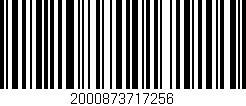 Código de barras (EAN, GTIN, SKU, ISBN): '2000873717256'