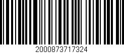 Código de barras (EAN, GTIN, SKU, ISBN): '2000873717324'