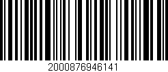 Código de barras (EAN, GTIN, SKU, ISBN): '2000876946141'