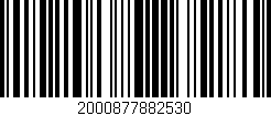 Código de barras (EAN, GTIN, SKU, ISBN): '2000877882530'