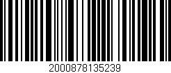 Código de barras (EAN, GTIN, SKU, ISBN): '2000878135239'
