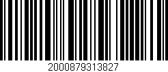 Código de barras (EAN, GTIN, SKU, ISBN): '2000879313827'