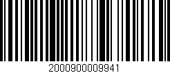 Código de barras (EAN, GTIN, SKU, ISBN): '2000900009941'