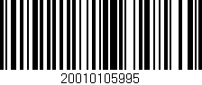 Código de barras (EAN, GTIN, SKU, ISBN): '20010105995'