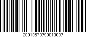 Código de barras (EAN, GTIN, SKU, ISBN): '20010578790010037'