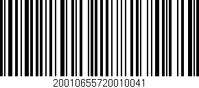 Código de barras (EAN, GTIN, SKU, ISBN): '20010655720010041'