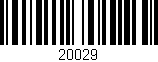 Código de barras (EAN, GTIN, SKU, ISBN): '20029'