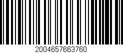 Código de barras (EAN, GTIN, SKU, ISBN): '2004657663760'