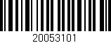 Código de barras (EAN, GTIN, SKU, ISBN): '20053101'