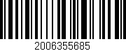 Código de barras (EAN, GTIN, SKU, ISBN): '2006355685'