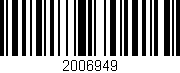 Código de barras (EAN, GTIN, SKU, ISBN): '2006949'